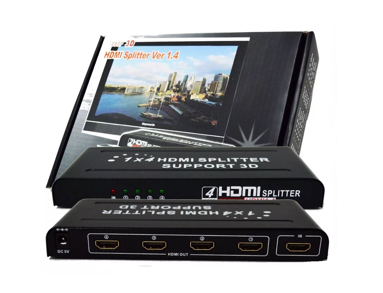 Distribuidor HDMI 1 x 4 DK-104