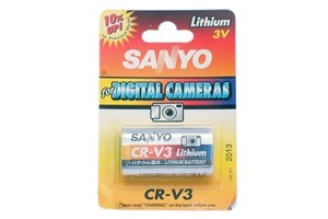 Bateria para câmeras Sanyo CR-V3 Lithium 3v
