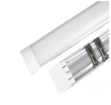 Lâmpada de LED Sobrepor 60 cm 6500k 18W Branco Frio