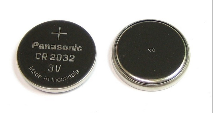 Bateria de lithium Panasonic CR 2032